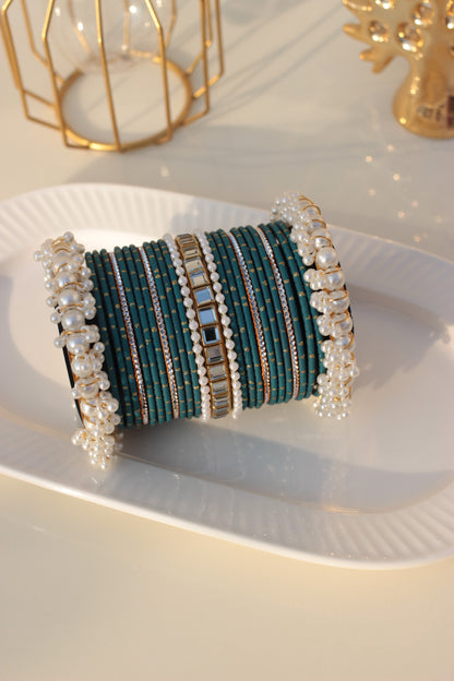 Noor e Khaas Bangles Turquoise