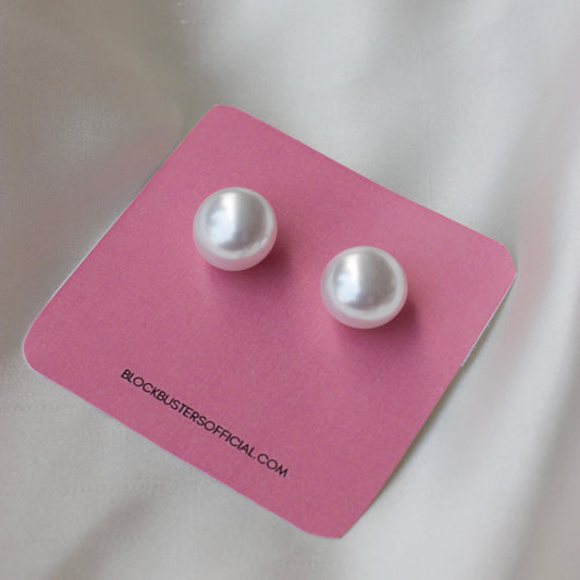 Bb-204 Large Pearl Earrings