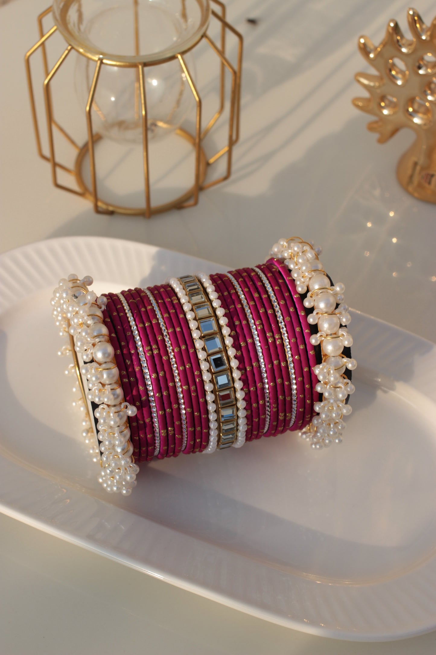 Noor e Khaas Bangles Pink