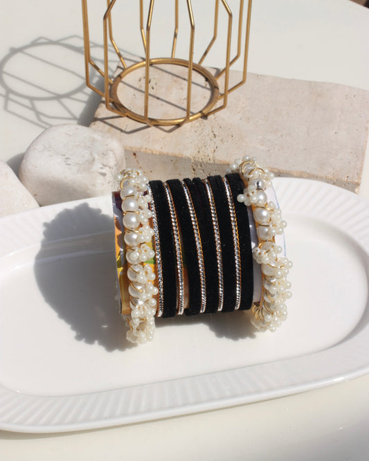 Husnara Bangles-black