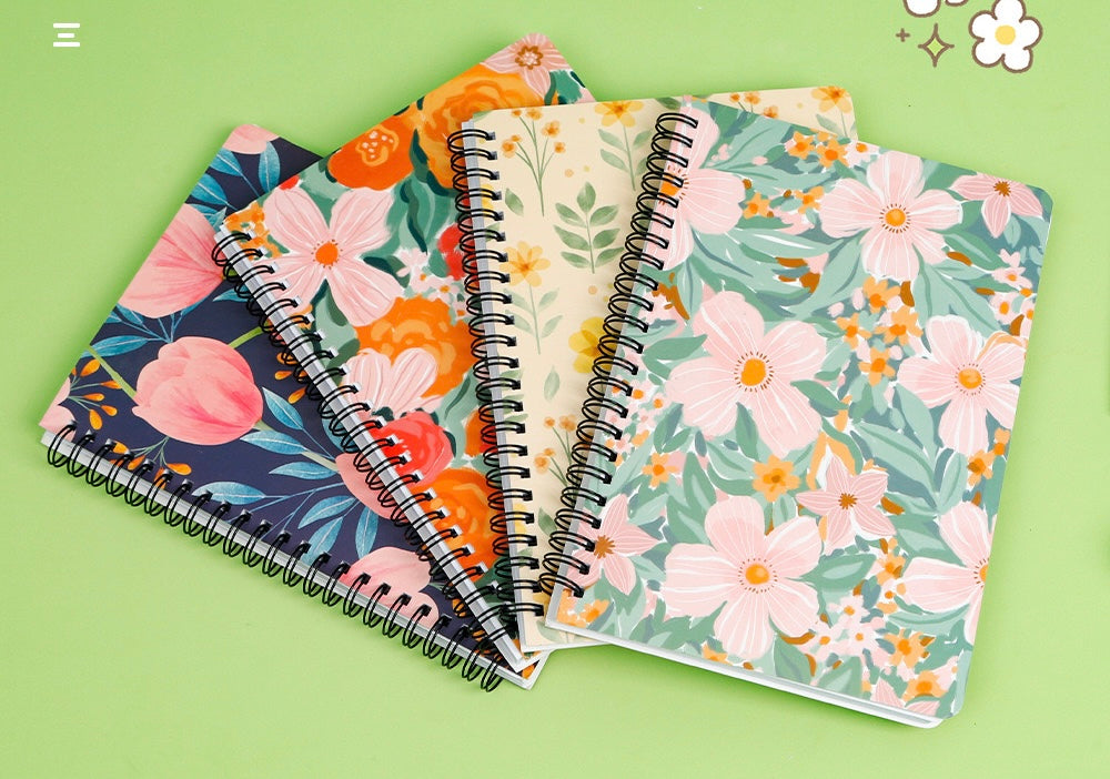 A6 Floral Diary