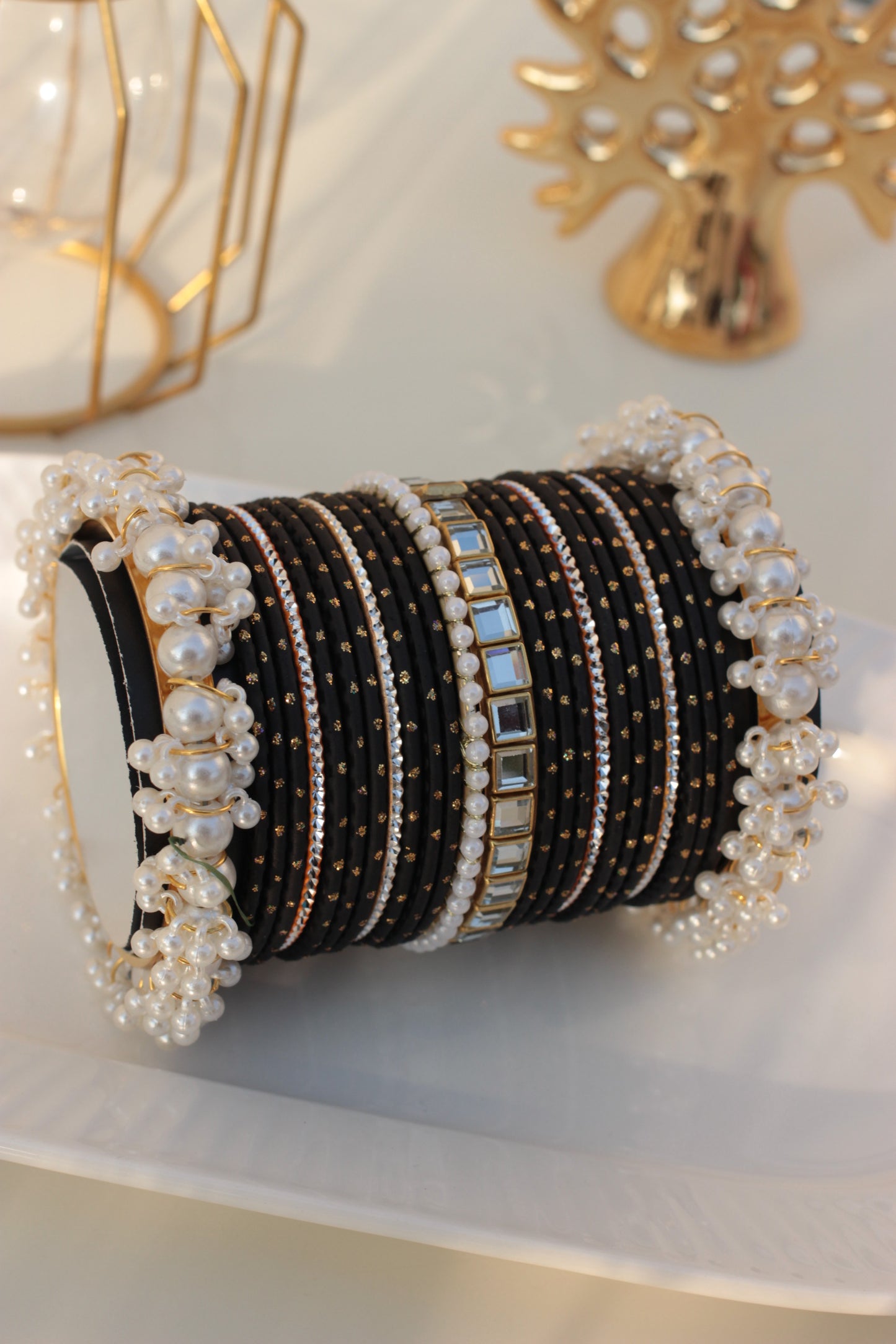 Noor e Khaas Bangles Black
