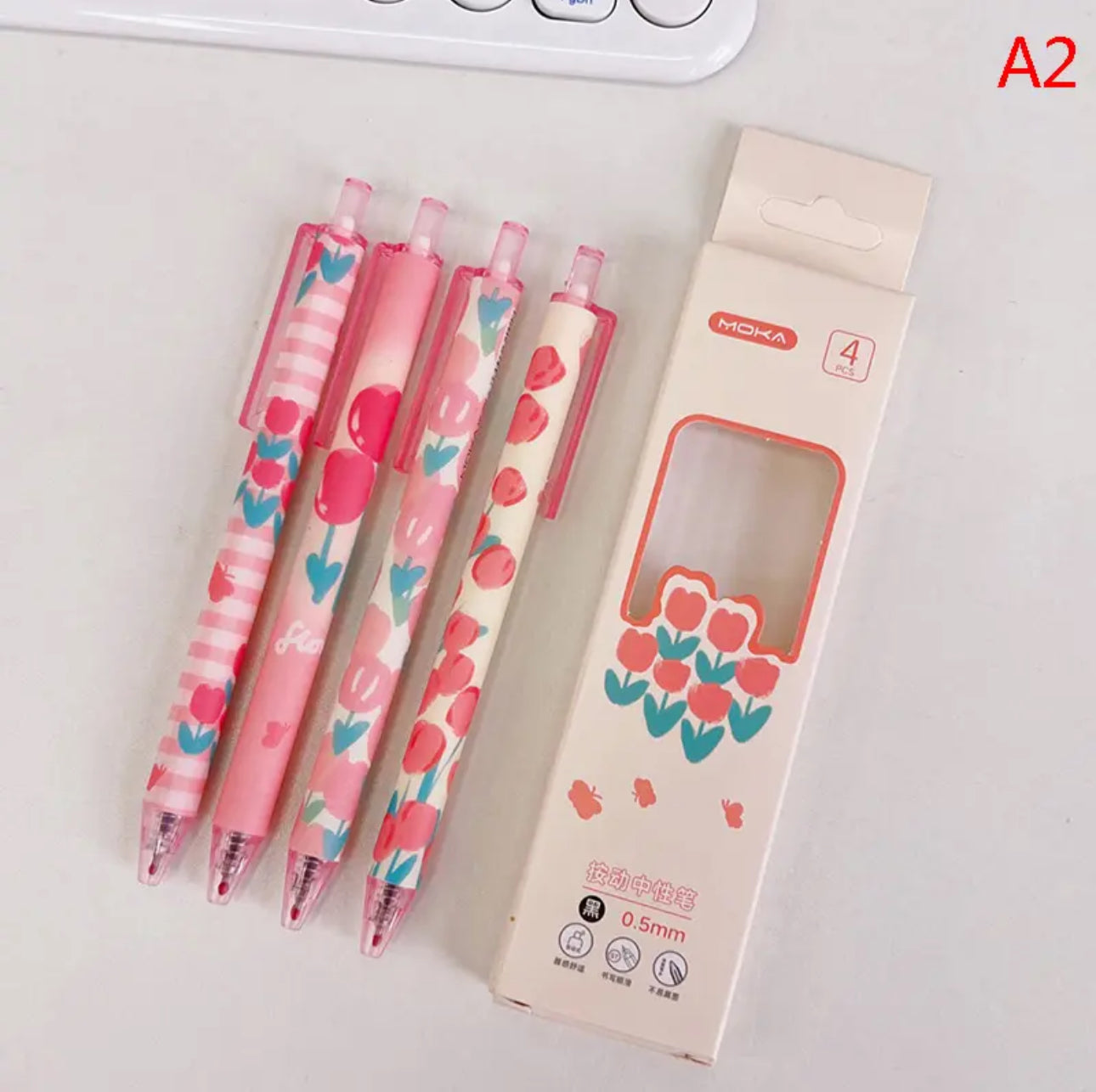 BB  Imported Aesthetic Gel Pen Pack(High quality fluent working pen nibs)