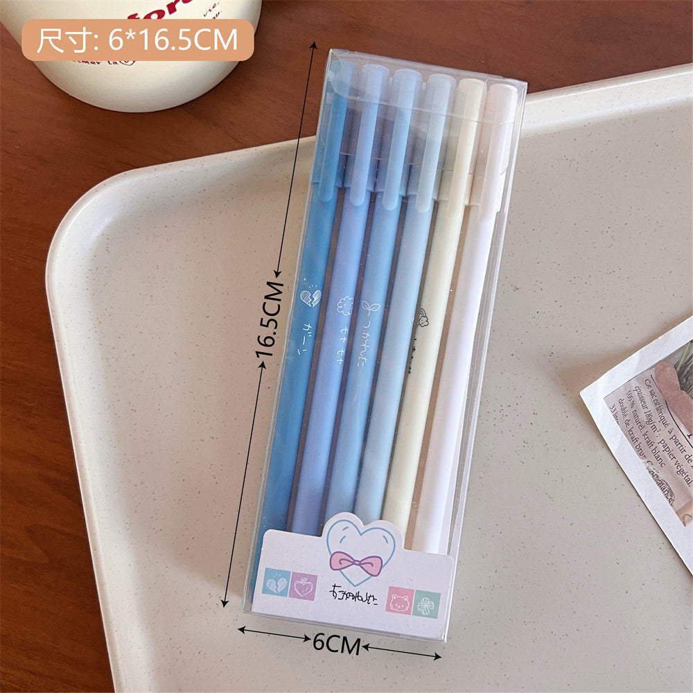 BB  Imported Aesthetic Gel Pen Pack(High quality fluent working pen nibs)