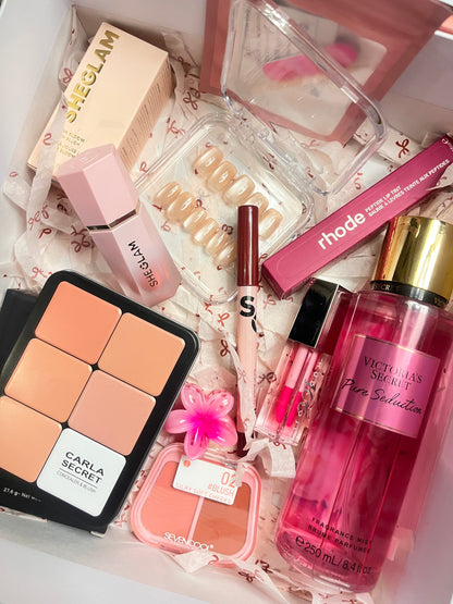 Pink themed makeup box for her🎀🌸