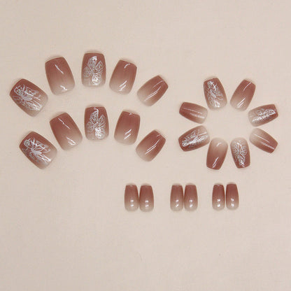 Nails-158 (24 pc Nails+ free nail kit)