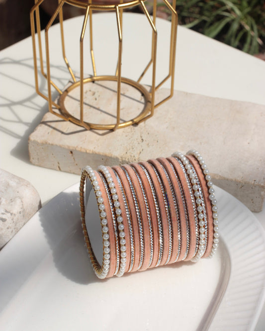 Anarkali Bangles-peach