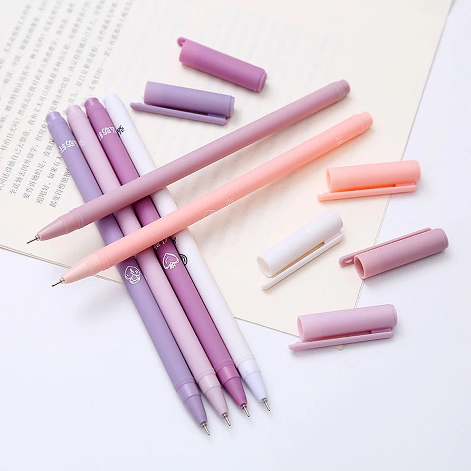 BB  Imported Aesthetic Gel Pen Pack(High quality fluent working pen nibs)