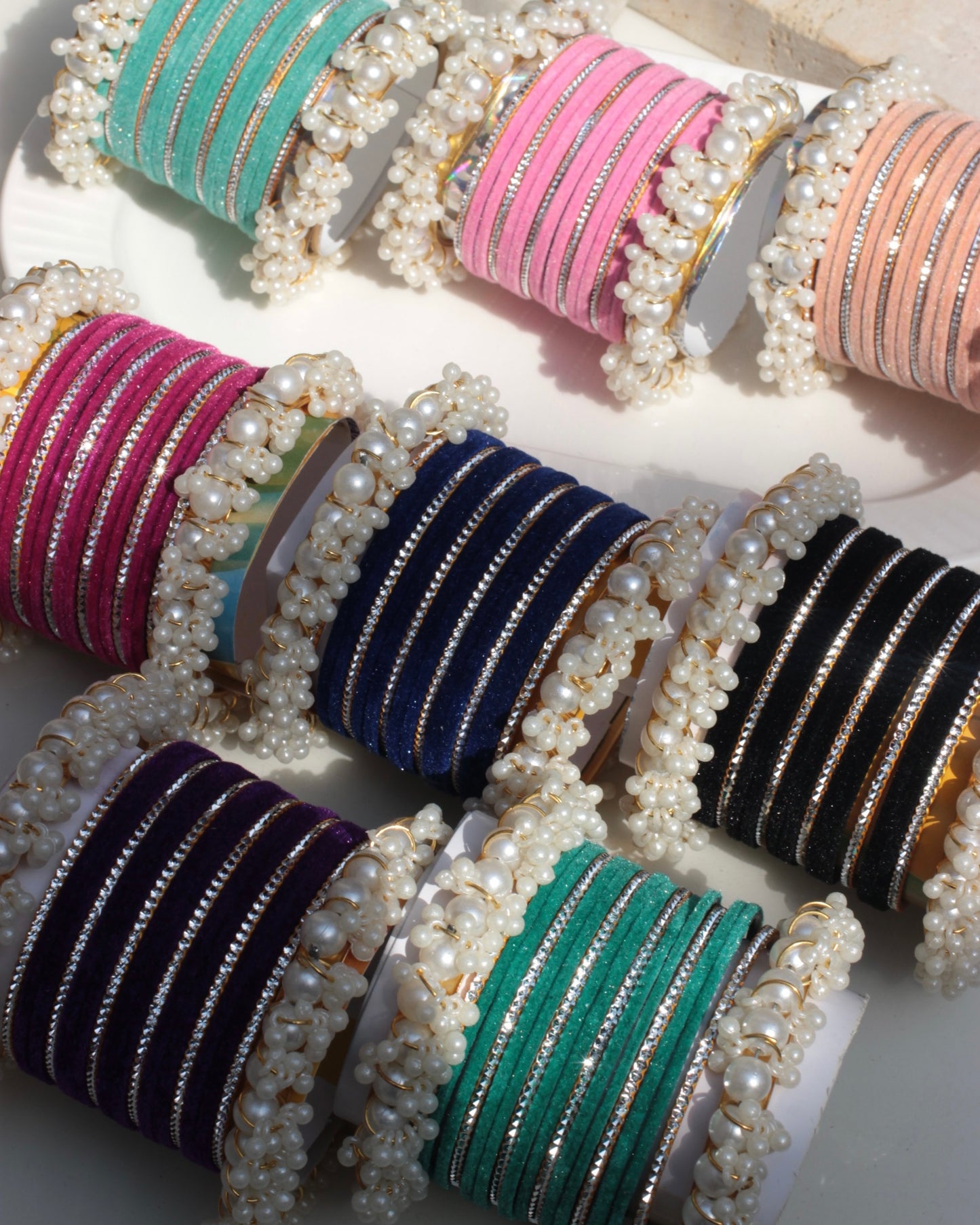 Husnara Bangles-turquoise