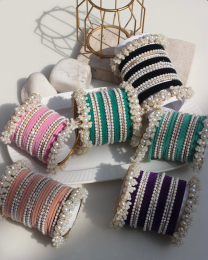 Jahanara Bangles-pink