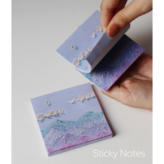 BB Aesthetic Imported Sticky notes- Printed Premium quality