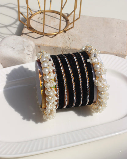 Husnara Bangles-black