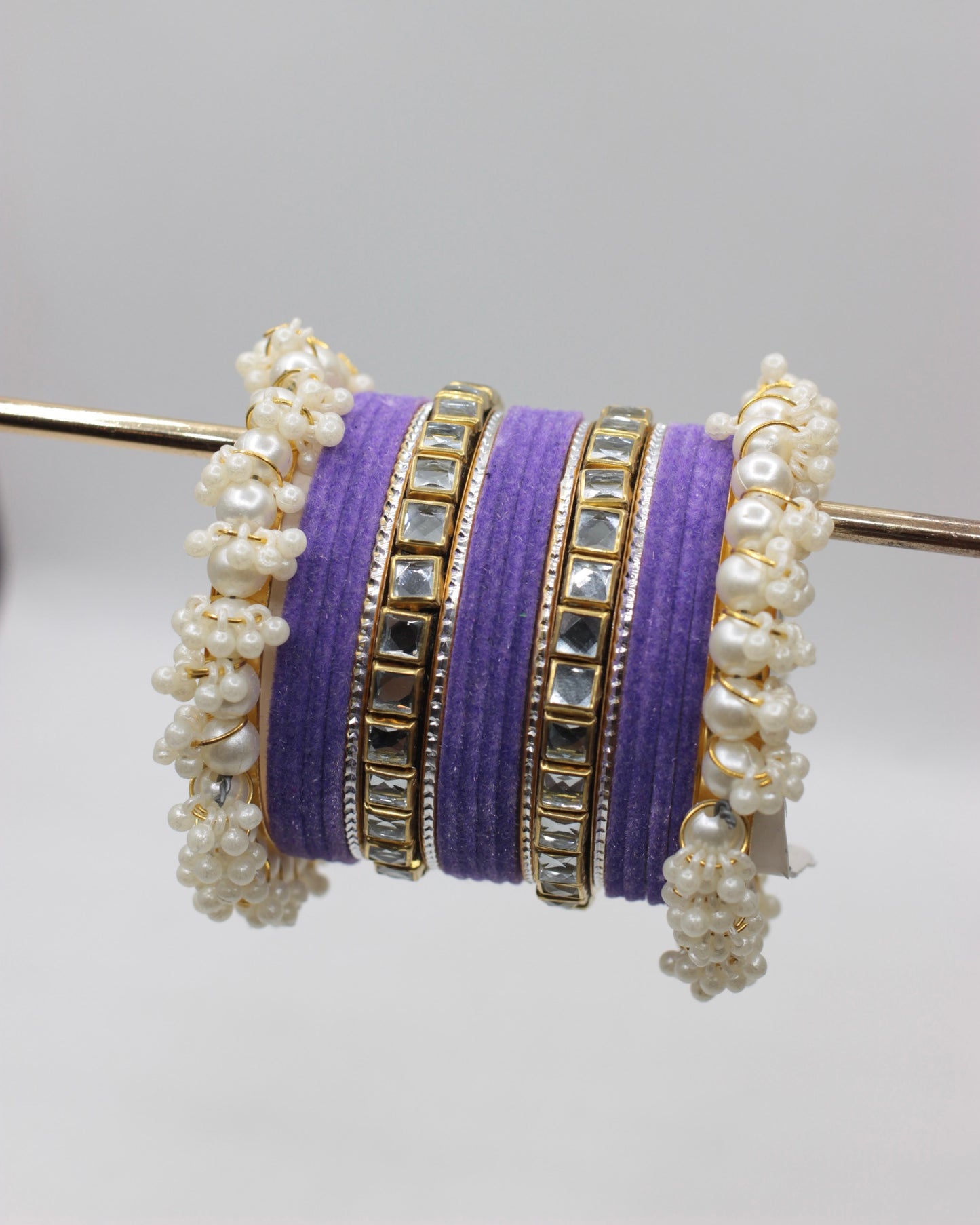 Rang-e-Noor Bangles-4-Purple