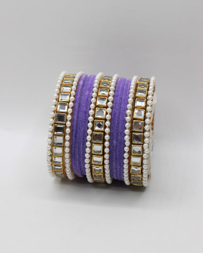 Noor-e-Dast Bangles-4-Purple