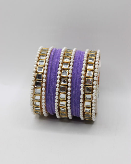 Noor-e-Dast Bangles-4-Purple