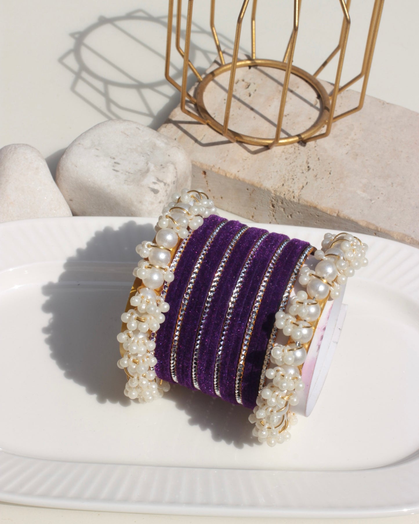 Husnara Bangles-purple