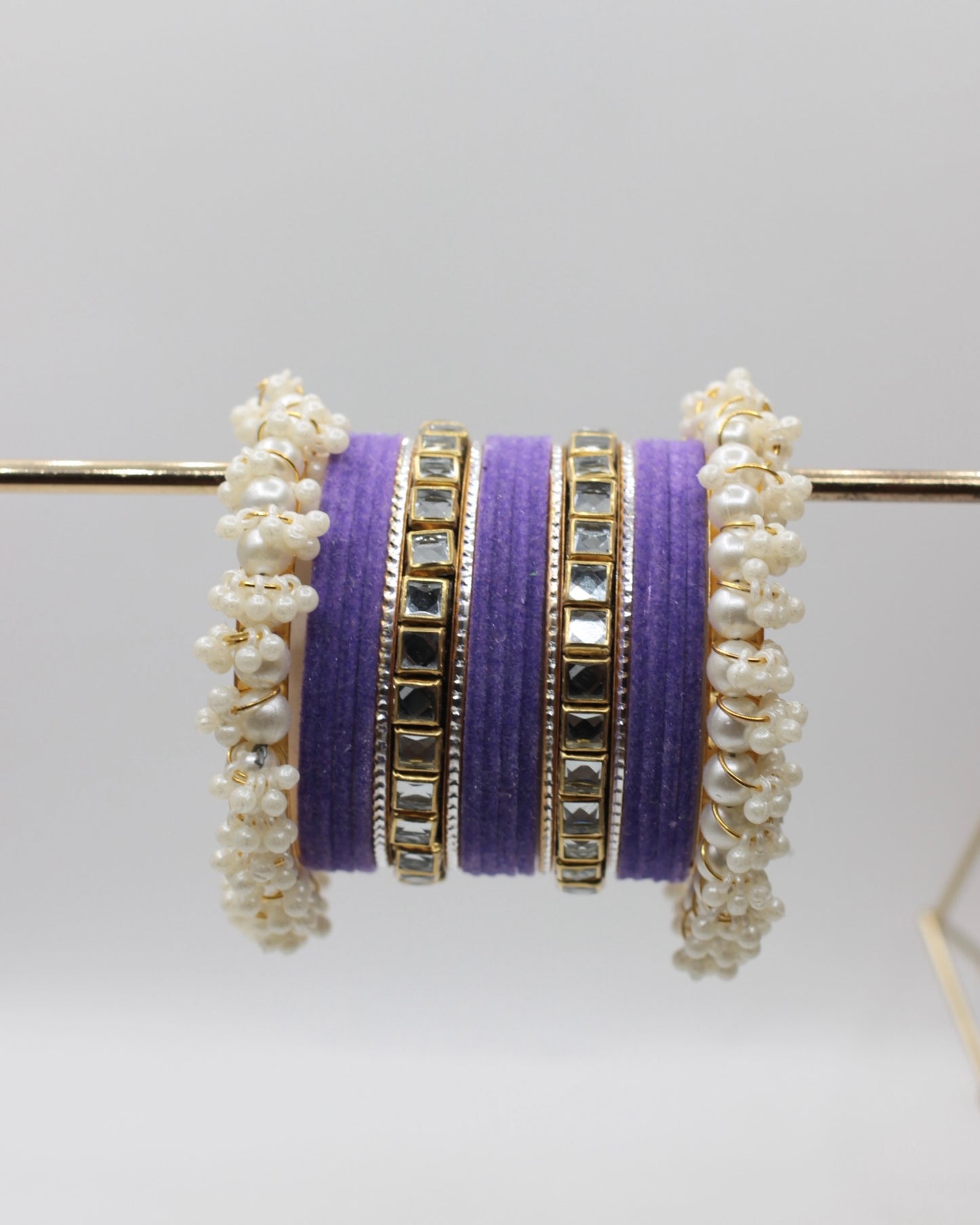 Rang-e-Noor Bangles-4-Purple