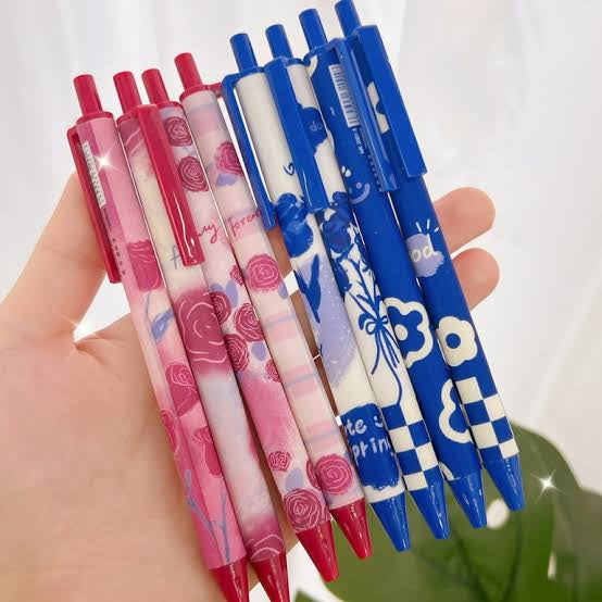 BB  Imported Aesthetic Gel Pen Pack(High quality fluent working pen nibs)