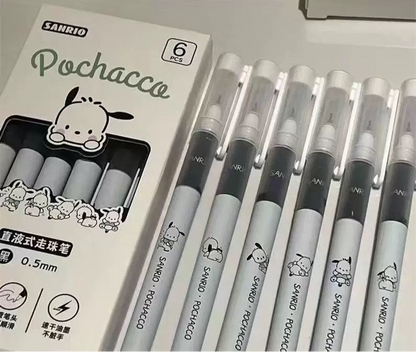 Aesthetic Imported Ball Pens Pack(High quality fluent working pen nibs)