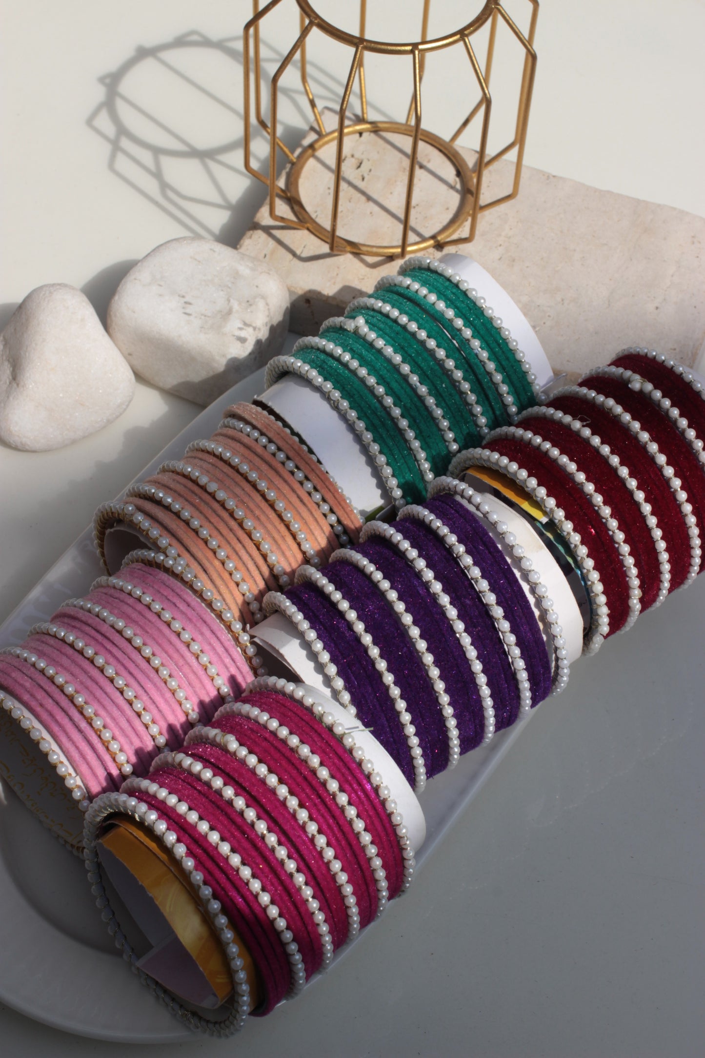 Noor-e-Jahan Bangles-maroon