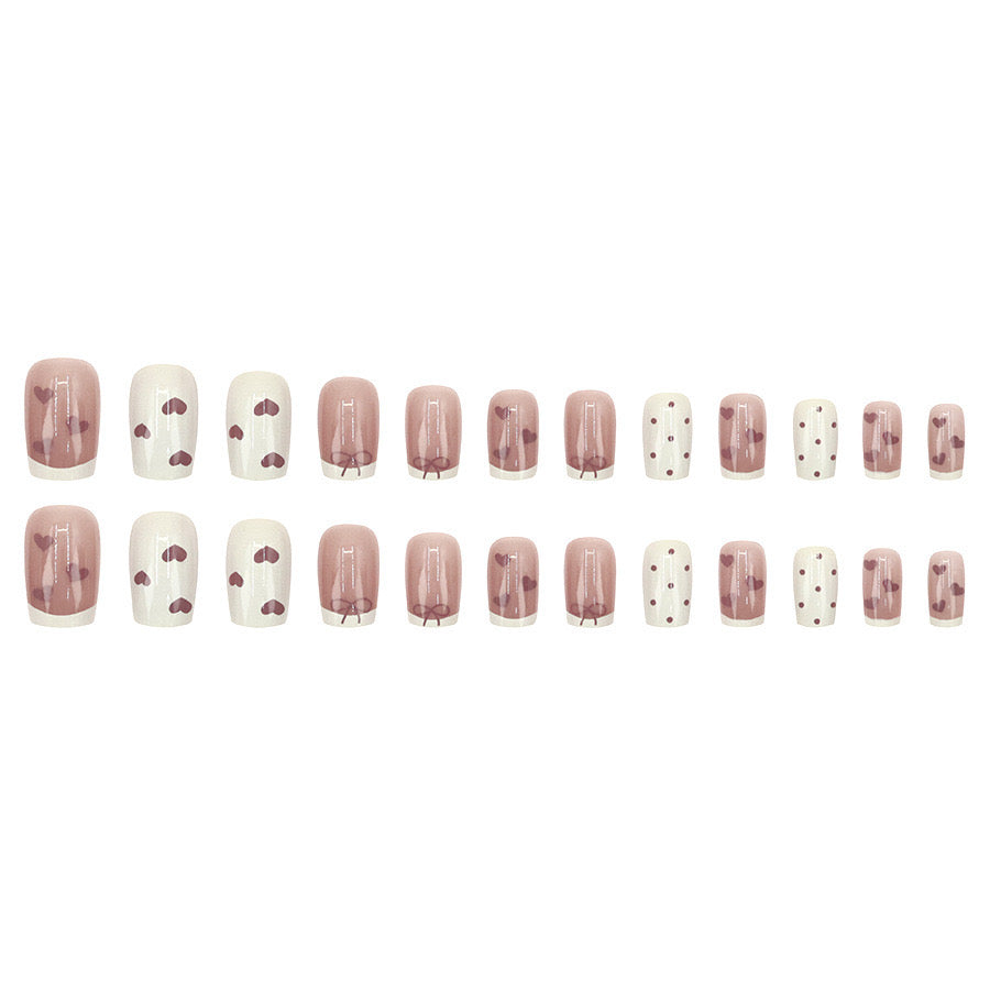 Nails-157 (24 pc Nails+ free nail kit)