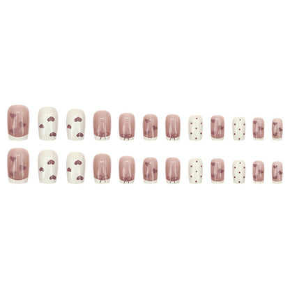 Nails-157 (24 pc Nails+ free nail kit)