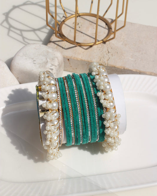 Husnara Bangles-green