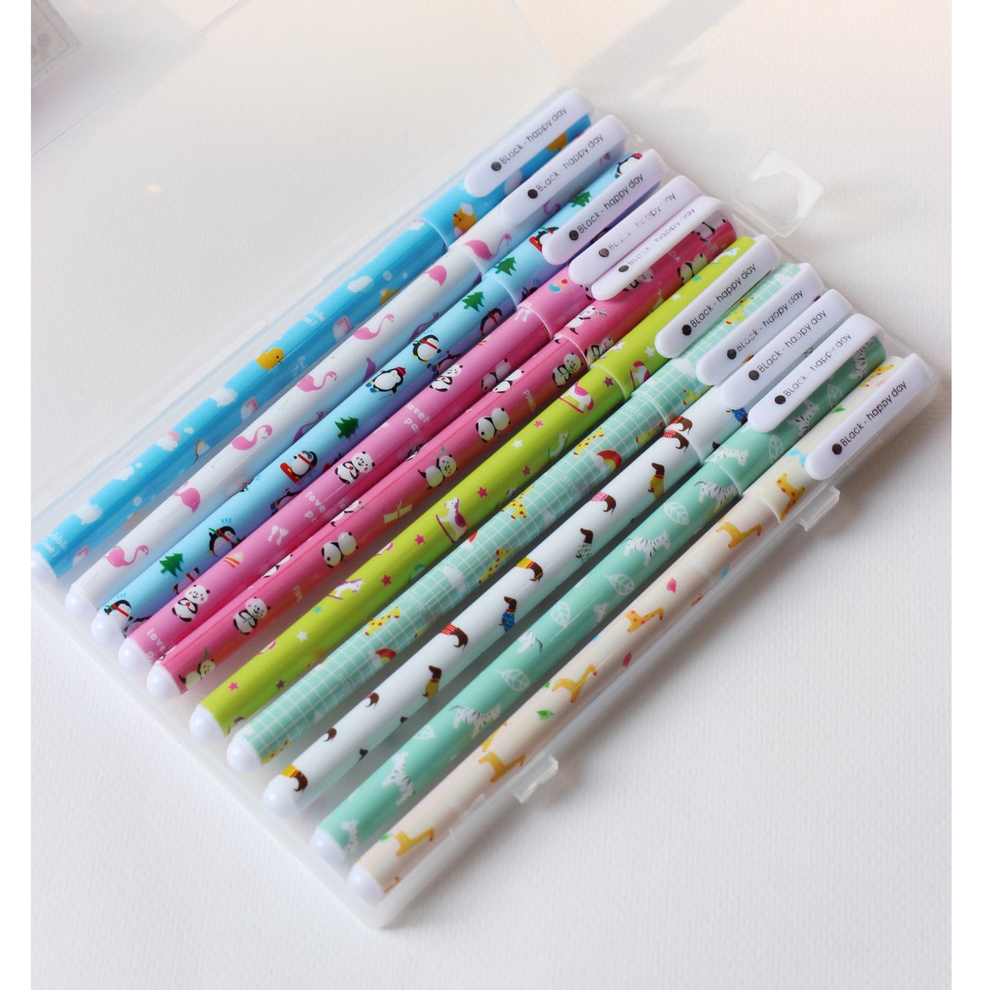 BB Aesthetic Imported Gel Pen Pack(High quality fluent working pen nibs)