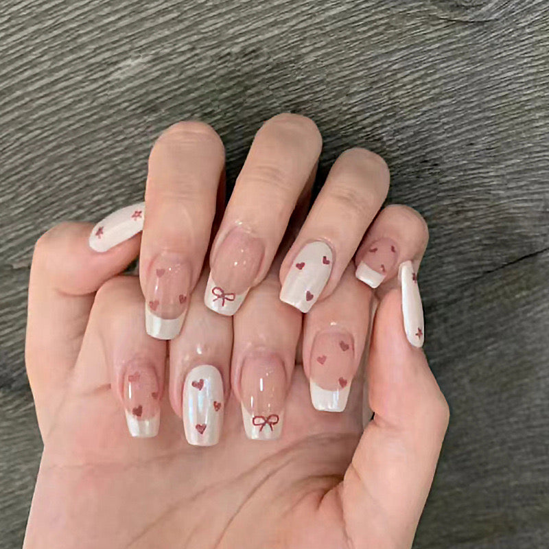 Nails-157 (24 pc Nails+ free nail kit)