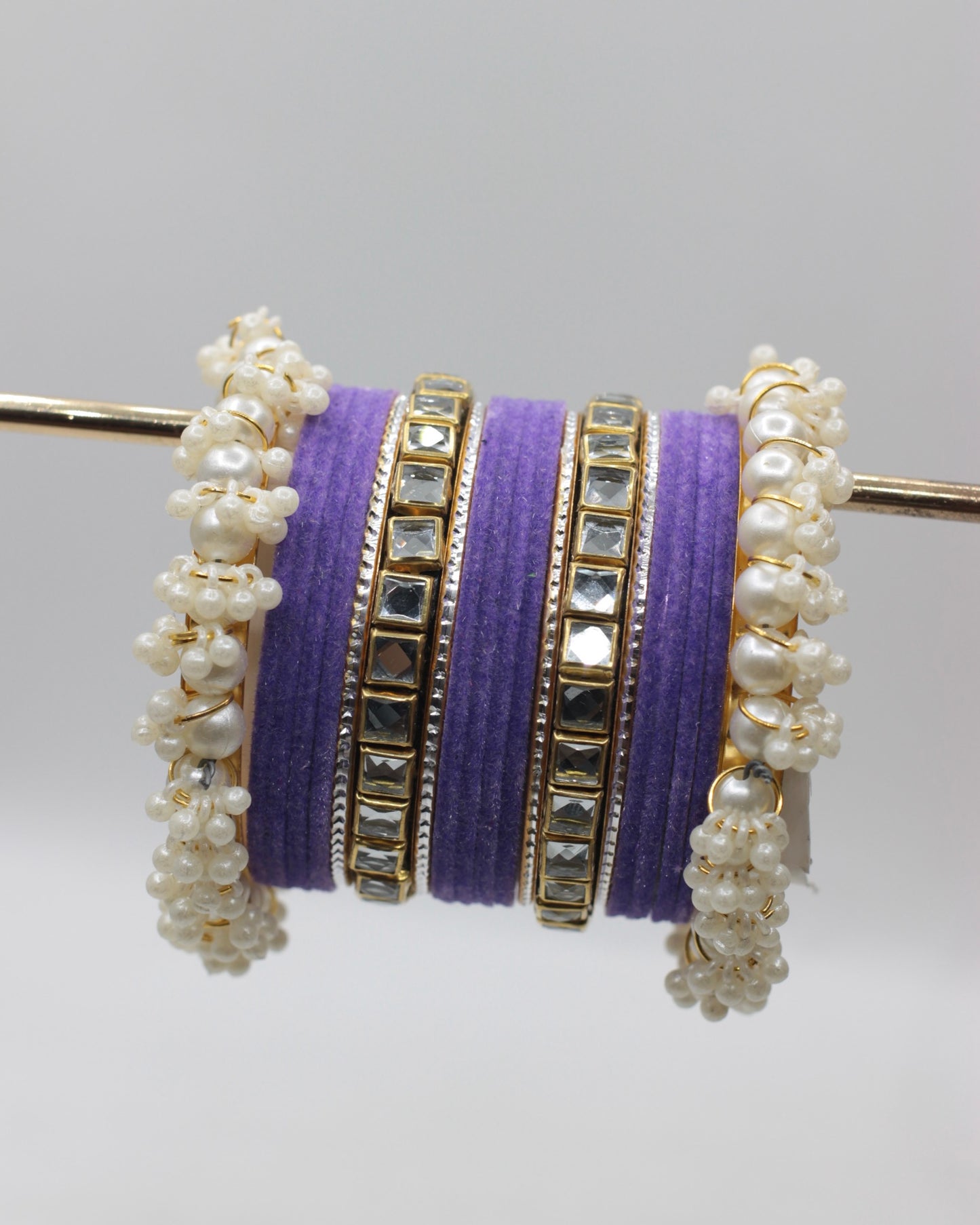 Rang-e-Noor Bangles-4-Purple
