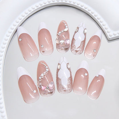 Nails-1049 (24 pc Nails+ free nail kit)