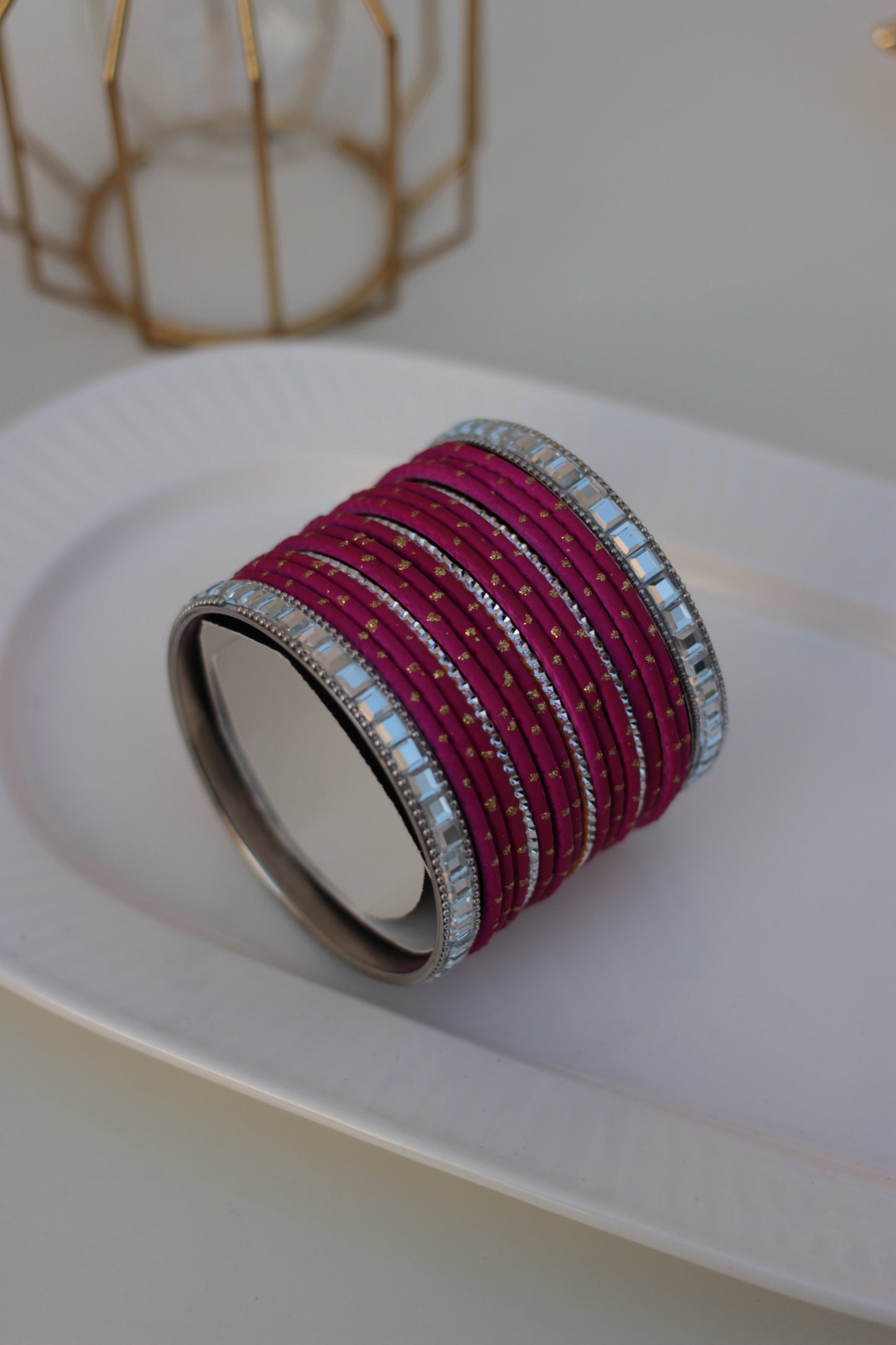 Noor ara bangles Pink