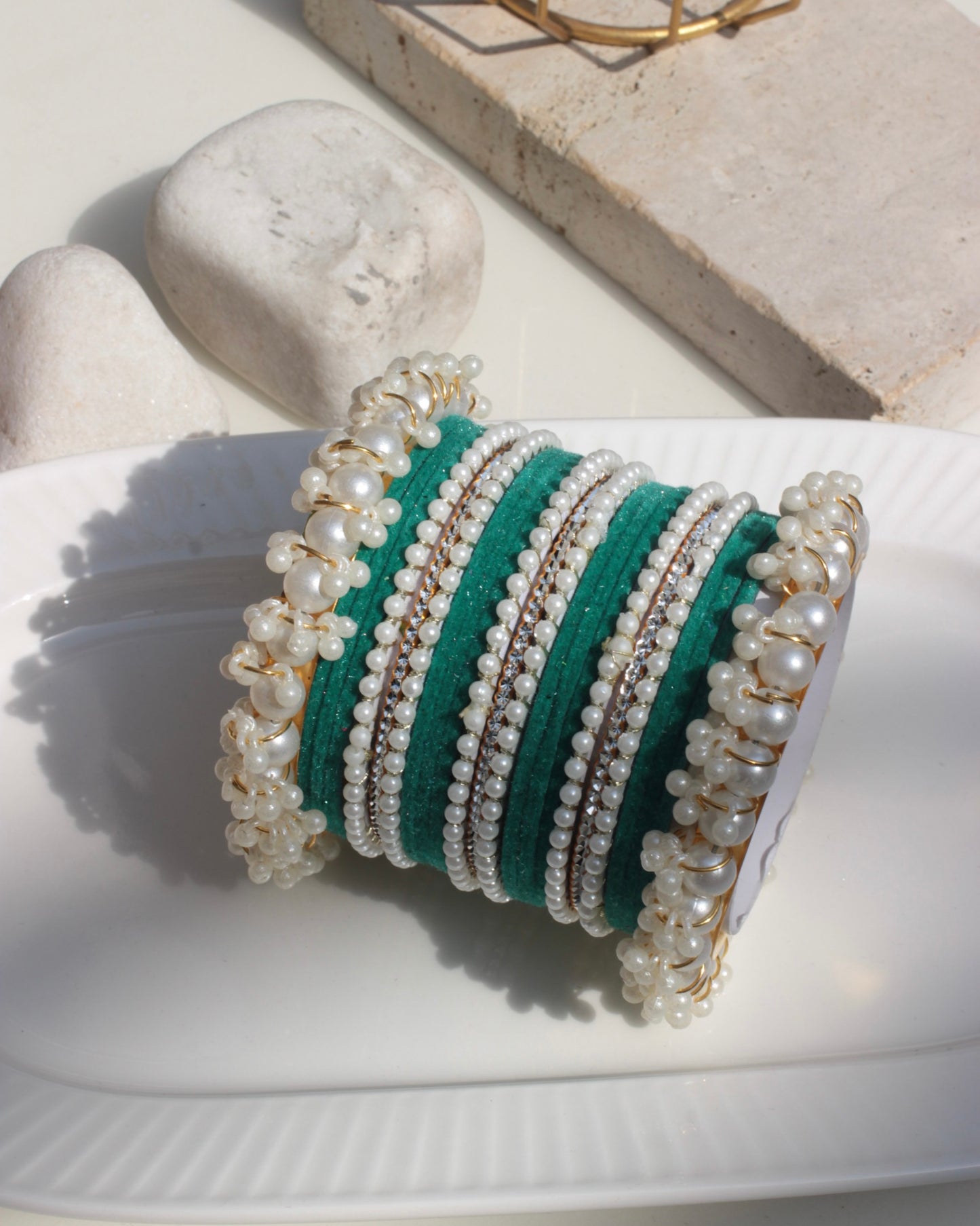 Jahanara Bangles-green