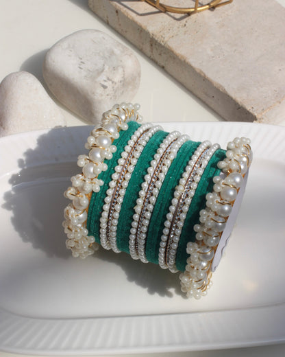 Jahanara Bangles-green