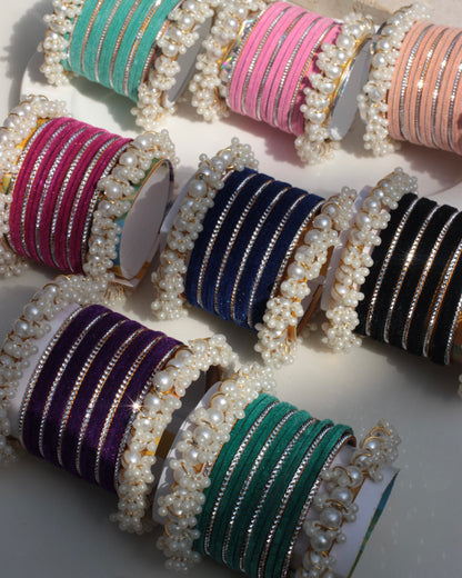 Husnara Bangles-navy blue