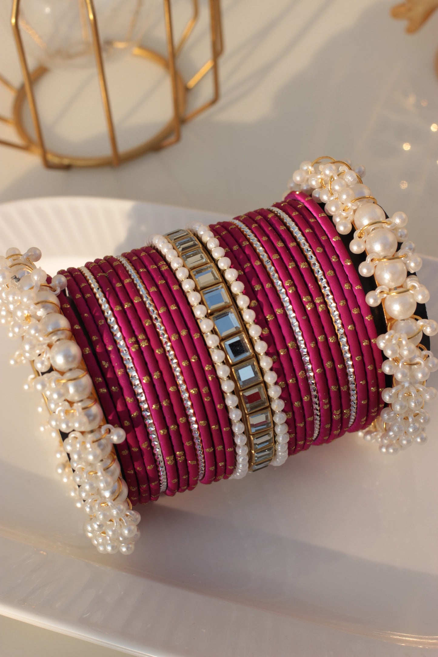 Noor e Khaas Bangles Pink