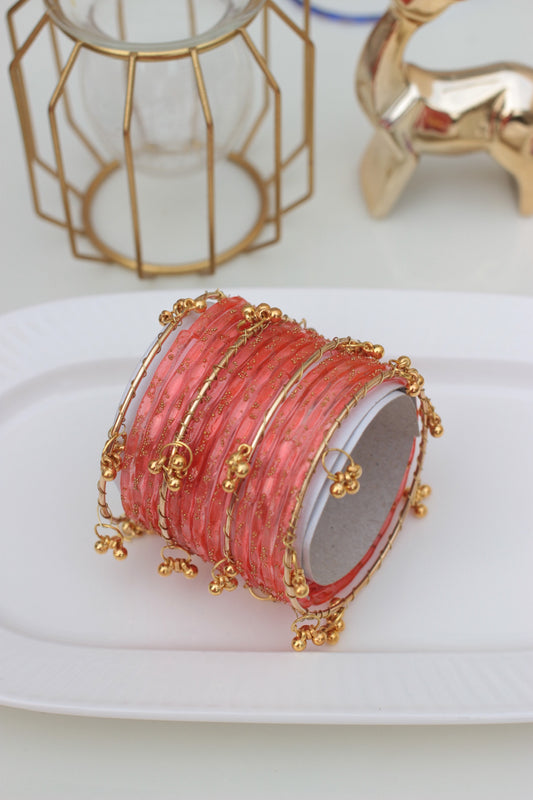 Kashmiri churiyaan- orange