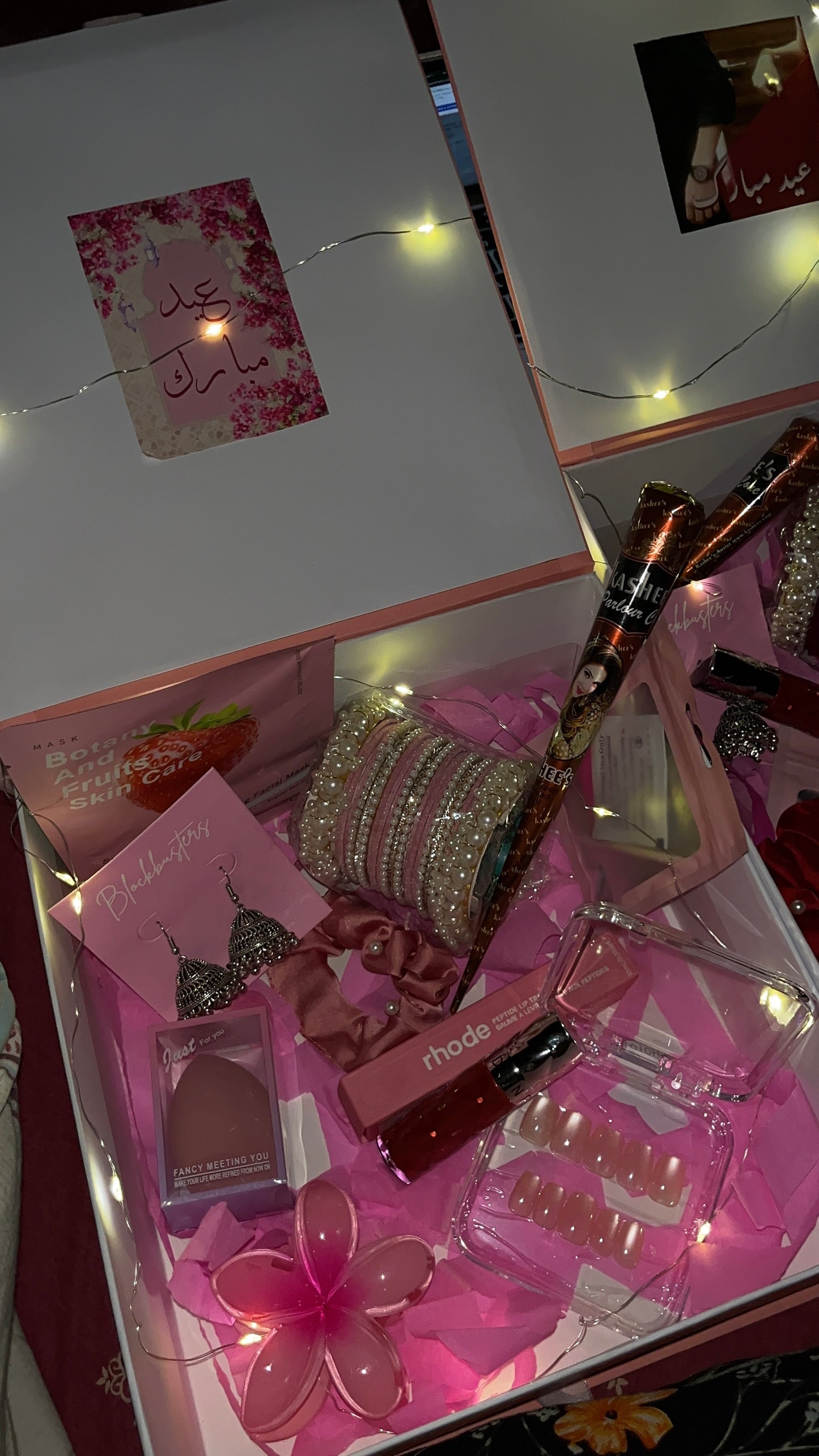 Pink themed Eid box