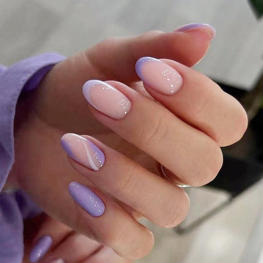 Acrylic Nails- Pack of 24 with free stickers BB-102