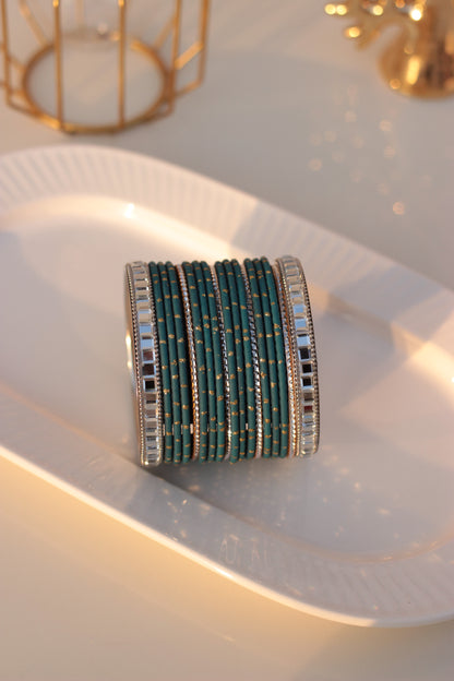 Noor ara bangles Turquoise