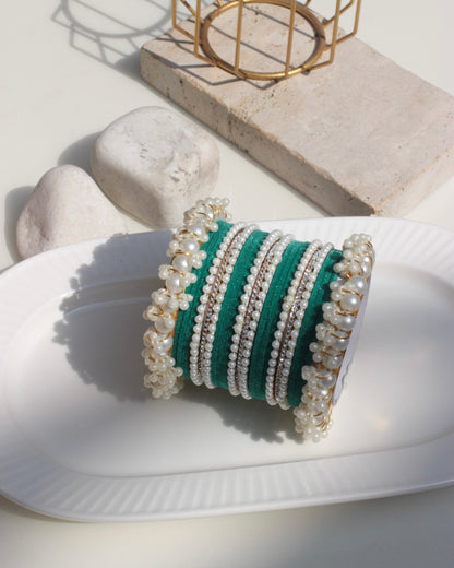Jahanara Bangles-green
