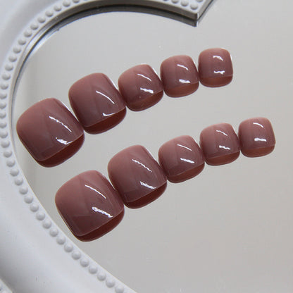 Nails-147 (24 pc Feet Nails+ free nail kit)
