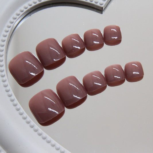 Nails-147 (24 pc Feet Nails+ free nail kit)