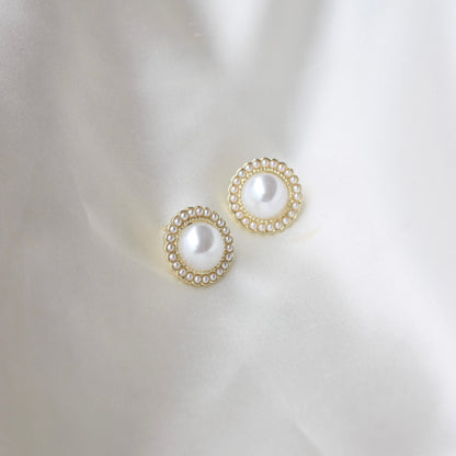 Bb-240 Pearl Earrings