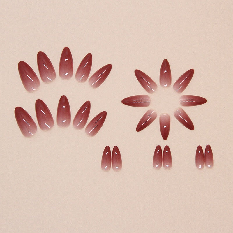 Nails-1656 (24 pc Nails+ free nail kit)