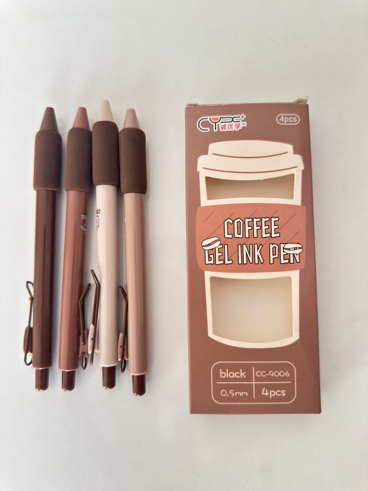 Bb-Coffee themed Gel Pens