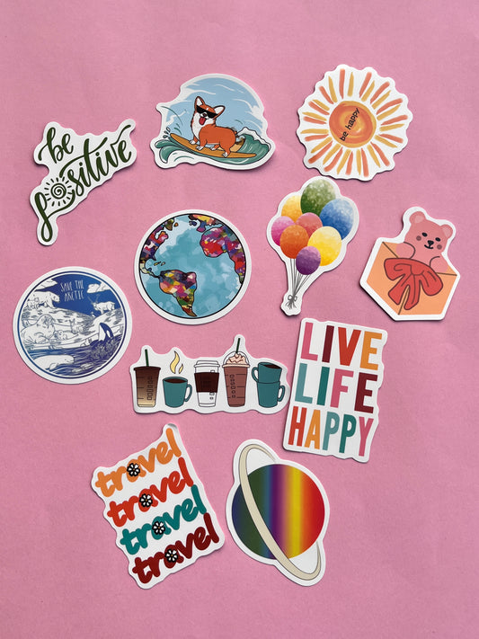 BBStickerP-50 (Whole pack - High quality 3D stickers)