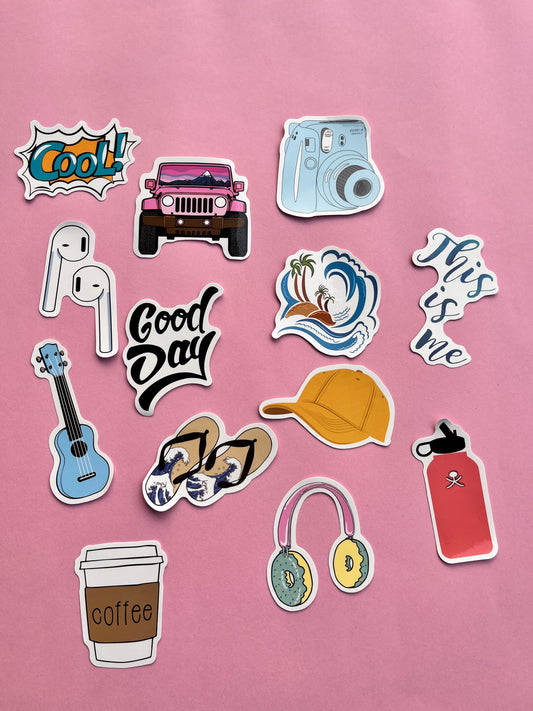 BBStickerP-56 (Whole pack - High quality 3D stickers)