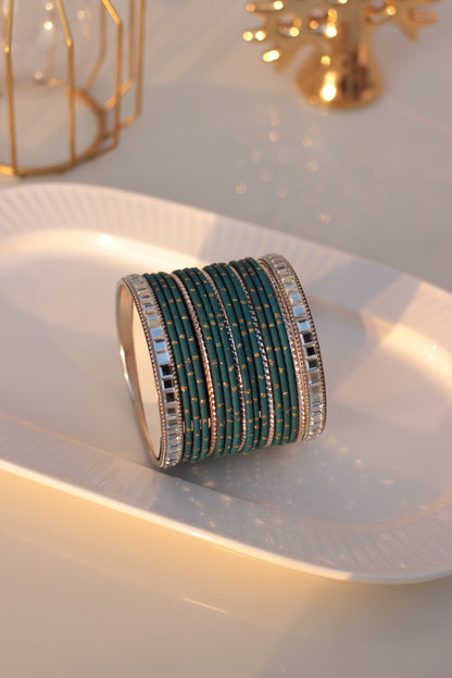 Noor ara bangles Turquoise