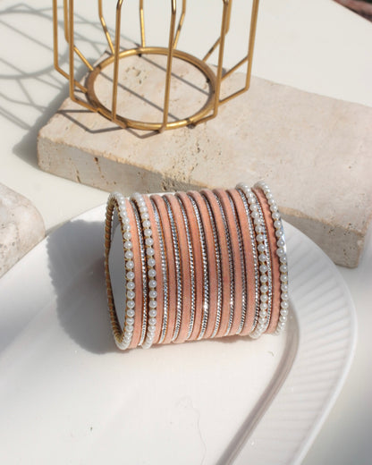 Anarkali Bangles-peach